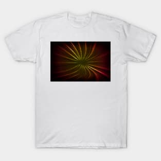 Abstract Metal Sun T-Shirt